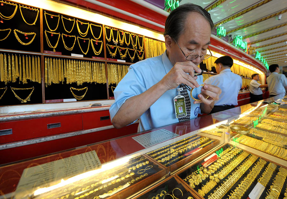  Thailand’s gold shops shutting down