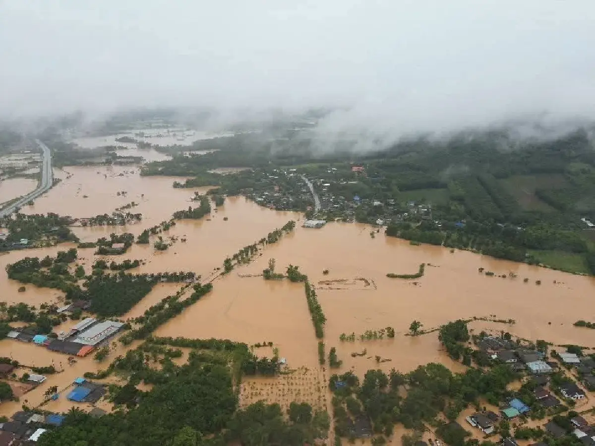 Severe Flooding Across Five Districts in Chiang Rai