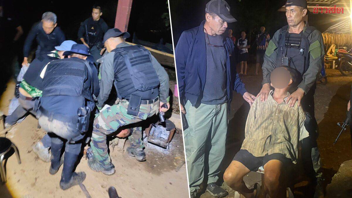 Chiang Rai Police Capture Double Murder Suspect 