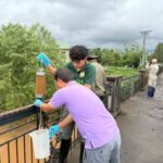 Water testing Kok River Chiang Rai
