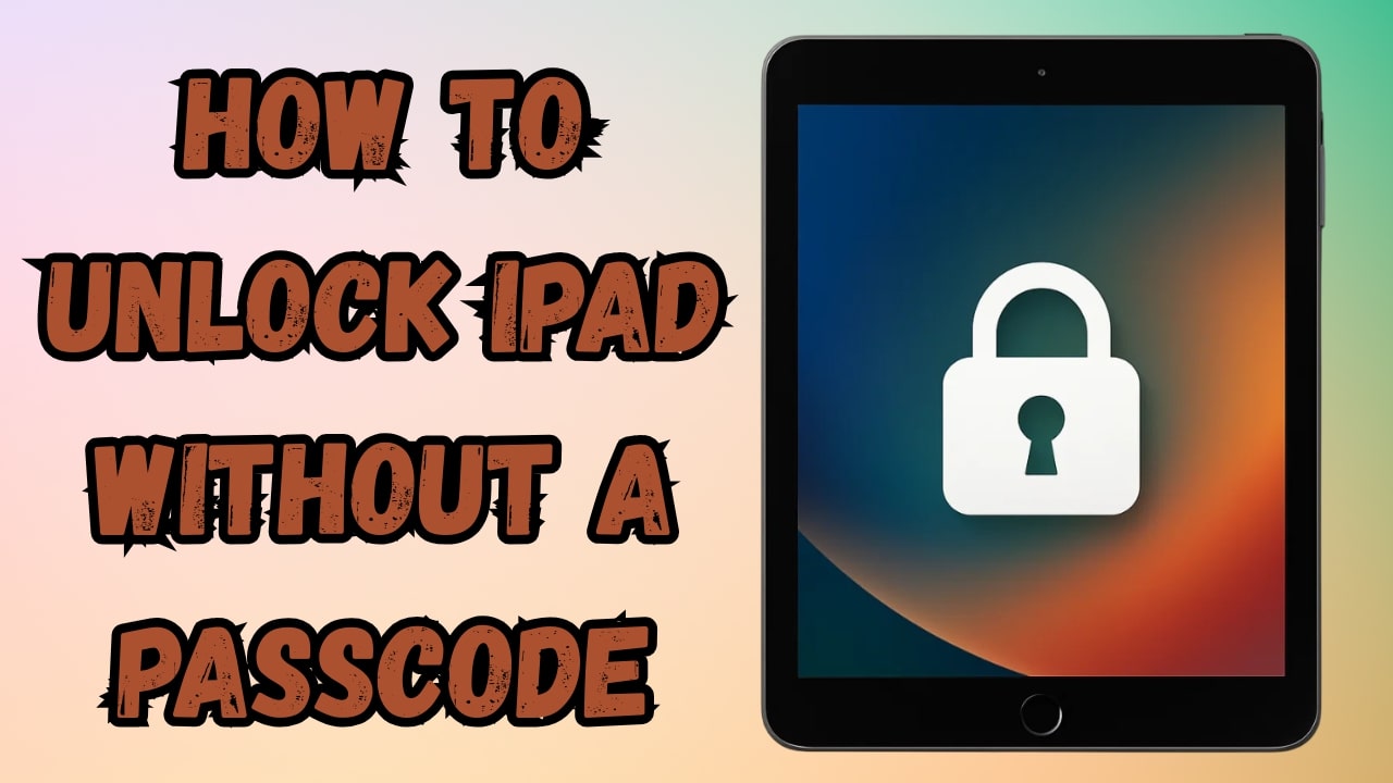 unlock locked iPad
