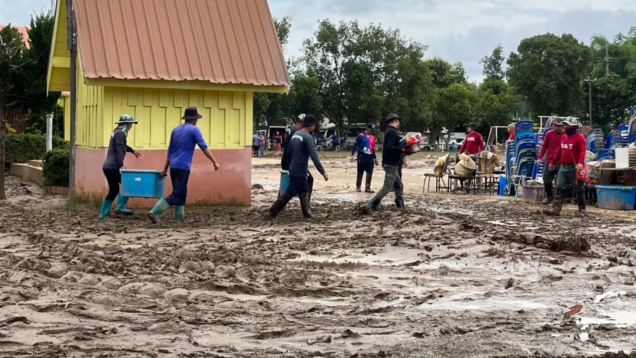 Floods Devistate Ban Mae Pao School in Chiang Rai