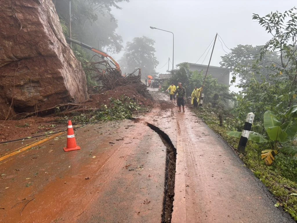 Landslide Chiang Rai