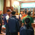 Police Inspect Wat Tha Luang Temple Assets