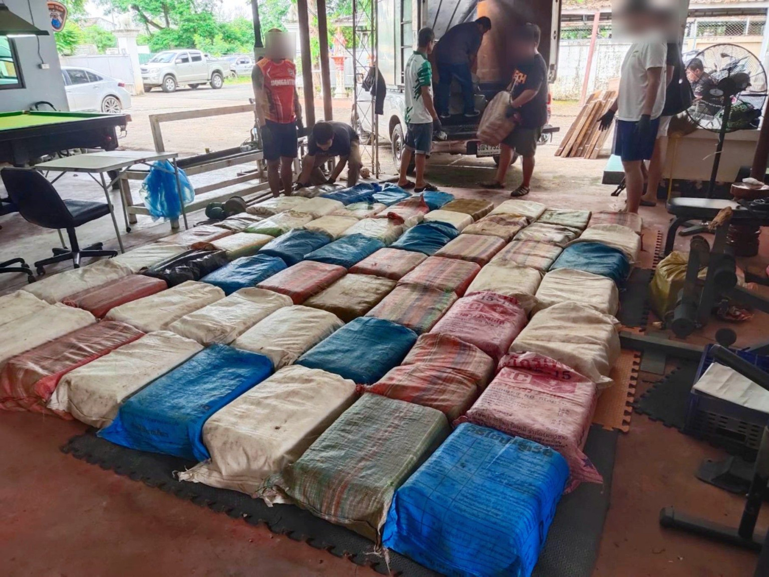 13 Million Meth Pills Found Abandoned san sai district, Chiang Mai