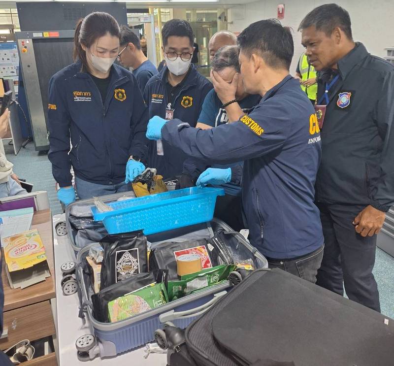 American Arrested at Phuket Airport with 6.6kg of Heroin