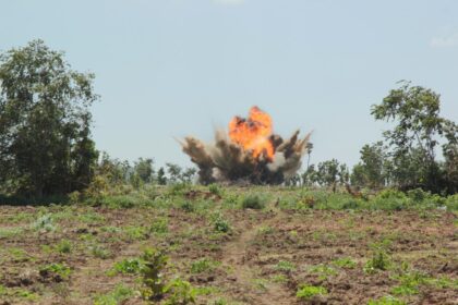 thailand cambodia border dispute, Landmine