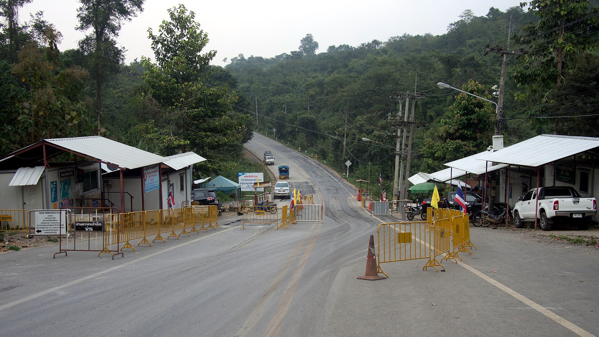 Huai Kon border checkpoint Nan Province
