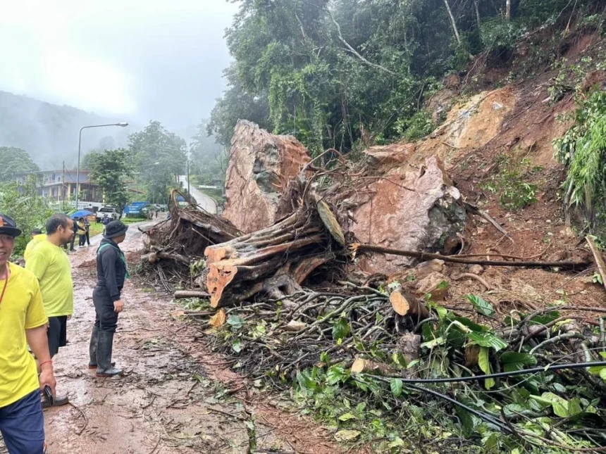 Landslide Chiang Rai