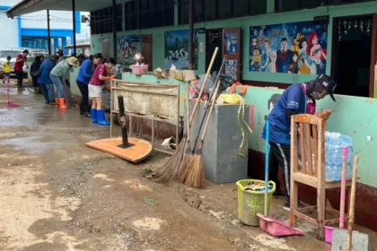 Floods Devistate Ban Mae Pao School in Chiang Rai