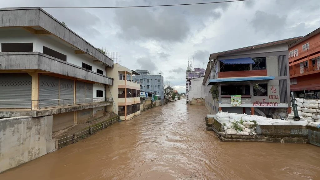 Flood Prevention Work in Mae Sai-Tachileik 