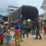 Fighting has flared up again along the Thai-Myanmar border