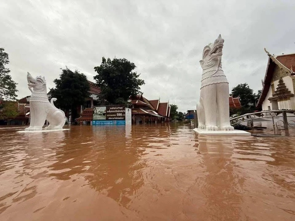Flooding in Nan Thailand