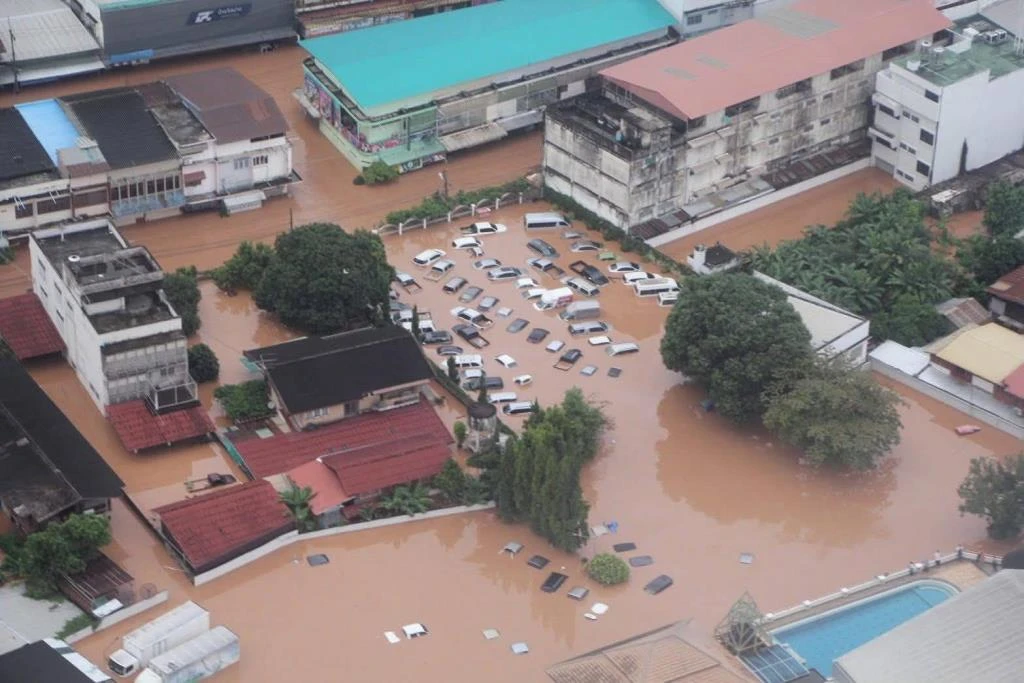 Flooding in Nan Thailand