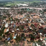 Flooding in Nan Province Thailand