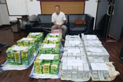 Police Intercept Meth and Ketamine Shipment in Mae Sai, Chiang Rai
