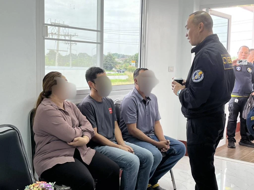 Cyber police arrest call center gang in Chiang Rai
