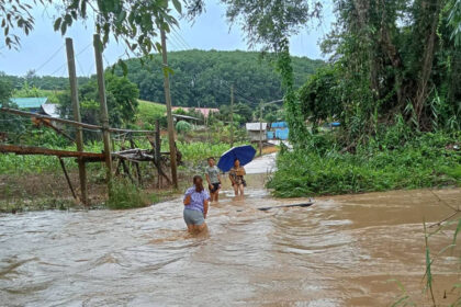 Heavy Rain Causes Flooding in Chiang Rai