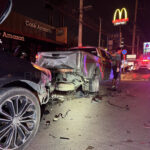 Drunk Driver Crashes into Police Patrol Truck