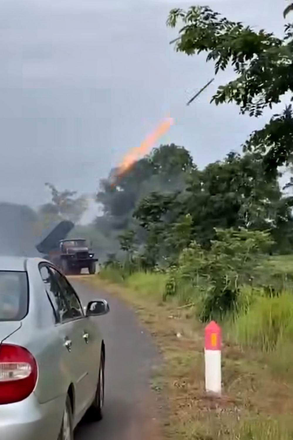 Cambodia Fires Rockets into Thailand