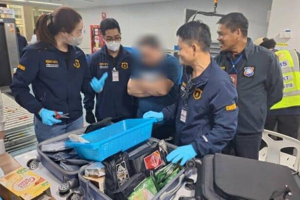 American Arrested at Phuket Airport with 6.6kg of Heroin
