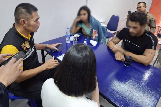 Brazilian Couple Caught at Samui Airport with 6.63kg of Cocaine