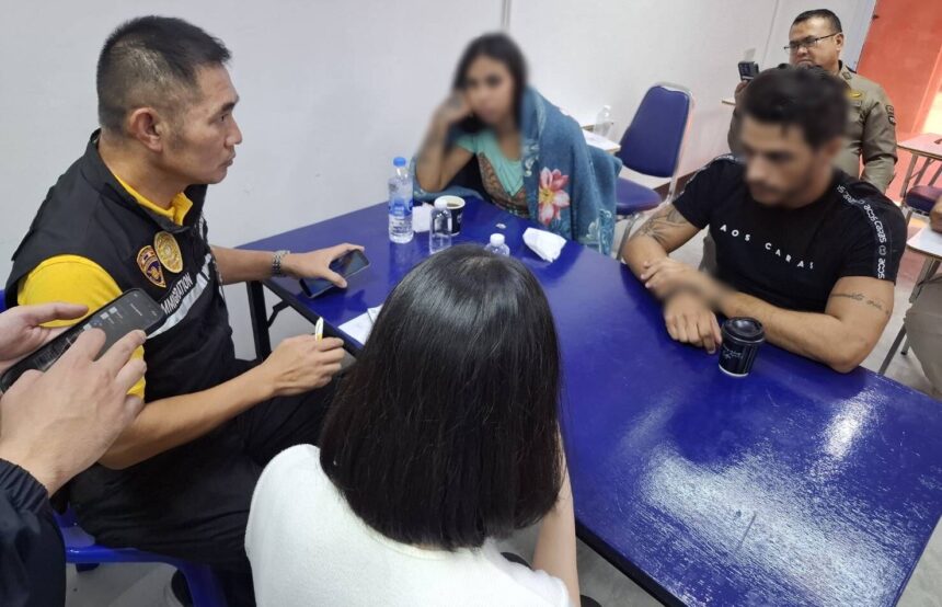 Brazilian Couple Caught at Samui Airport with 6.63kg of Cocaine