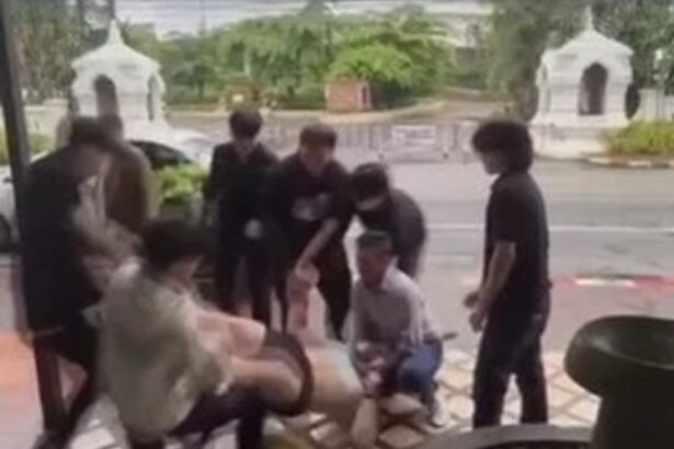 British Tourist Violently Beaten in Chiang Mai