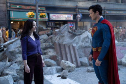 David Corenswet as Superman. Warner Bros. Pictures