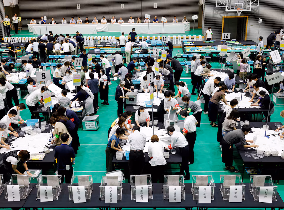 Japan First Sanseito Party Biggest Winner Upper House Election