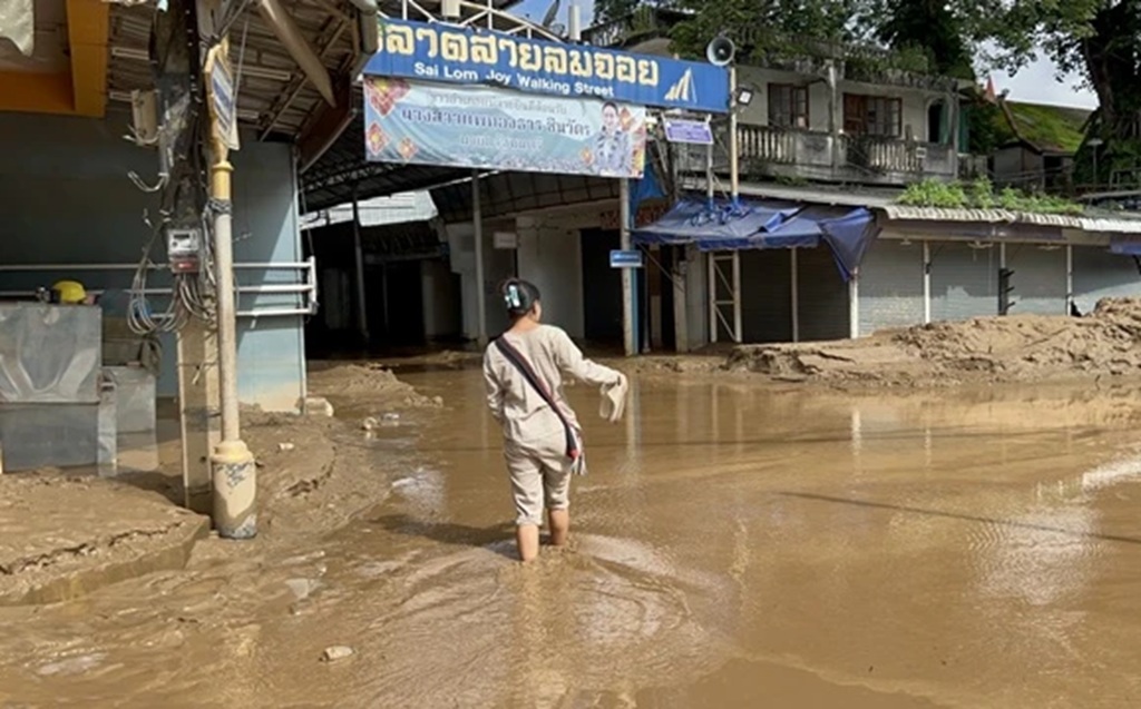  Floodwaters Recede in Mae Sai, Chiang Rai 