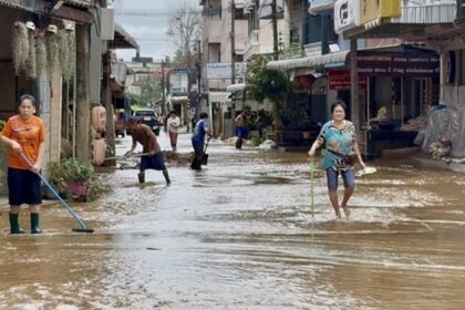 Floodwaters Recede in Mae Sai, Chiang Rai