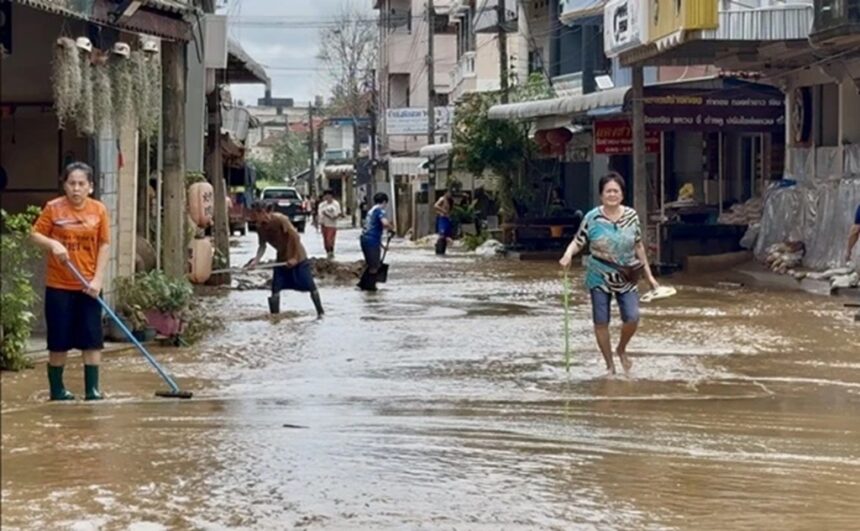 Floodwaters Recede in Mae Sai, Chiang Rai