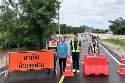 Highways Department Closes Roads Chiang Rai Due to Severe Flooding