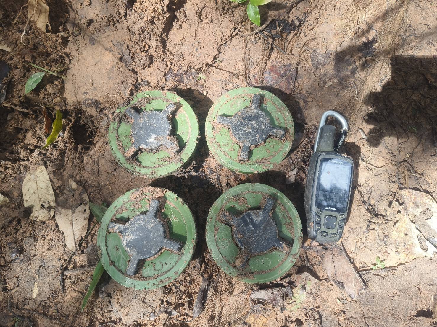Landmines inside Thai territory