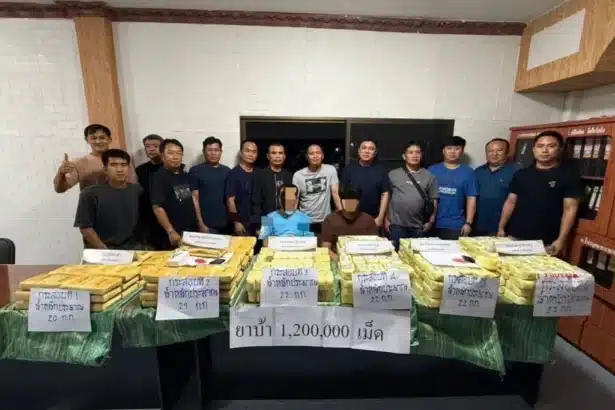 Police Catch Two in a Late Night Drug Haul Operation