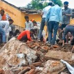 School Roof Collapses in Rajasthan, India