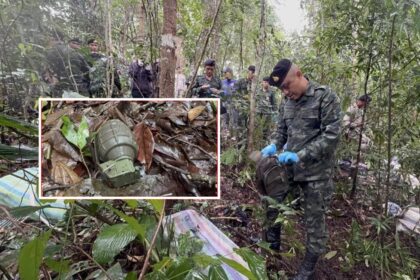 Soldiers Seize Large Cache of Drugs and Weapons in Chiang Rai