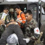 BANGKOK - At least 33 people have died and 150,000 have left their homes as fighting continues on both sides of the Thailand-Cambodian border