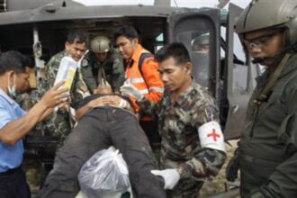 BANGKOK - At least 33 people have died and 150,000 have left their homes as fighting continues on both sides of the Thailand-Cambodian border
