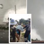 Tornado Phitsanulok Thailand