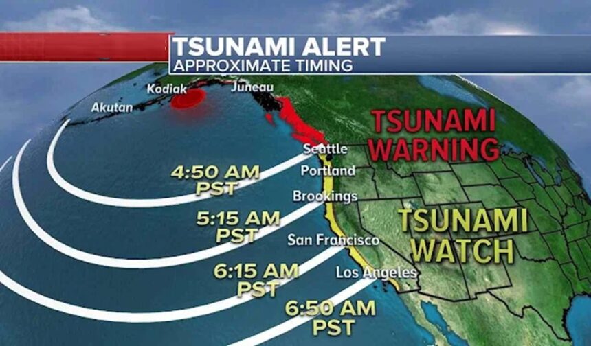 Tsunami Warning Issued