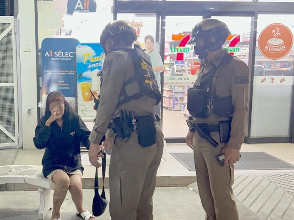 Woman drugged Pattaya