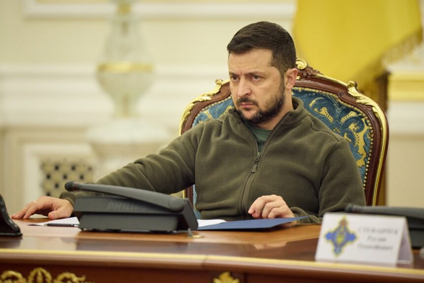 Ukraine's President Volodymyr Zelenskyy