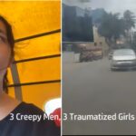 Video of video of Men Stalking 3 Women in Bengaluru