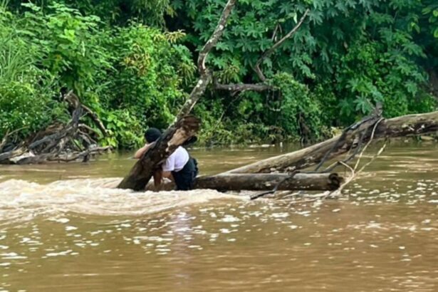 School Girl Rescued from the Kok River in Chiang Rai
