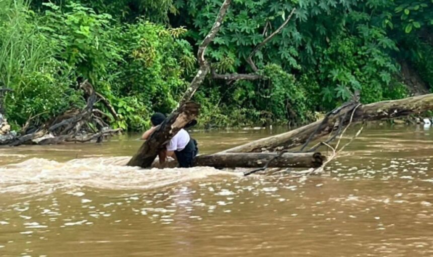 School Girl Rescued from the Kok River in Chiang Rai