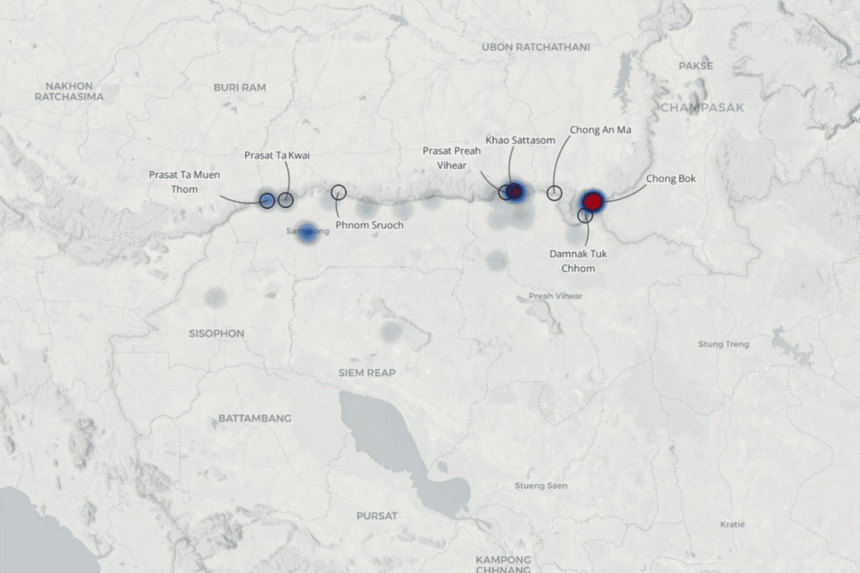 Australian Think Tank Says Satellite Imagery Points to Cambodia As Instigator