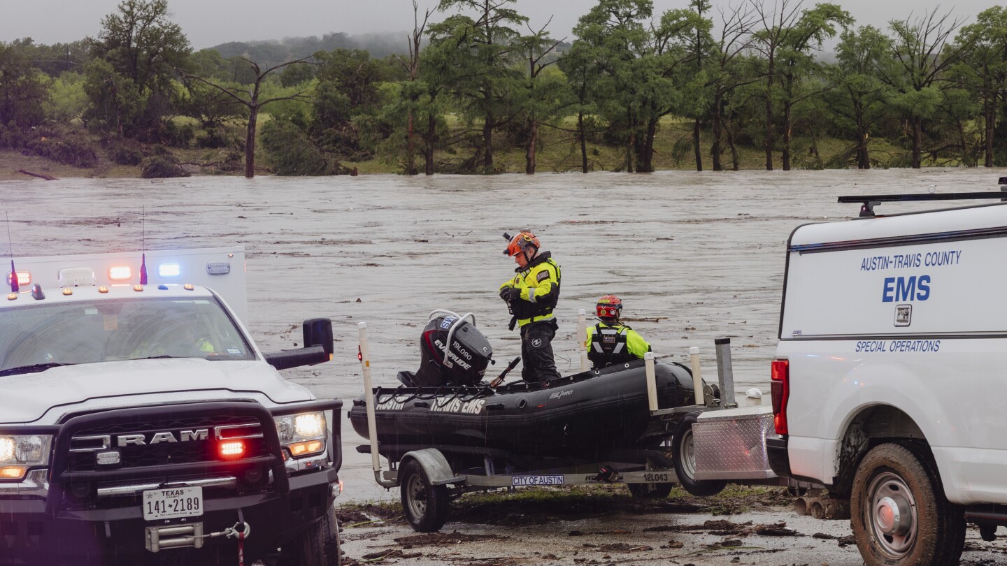 floods texas children