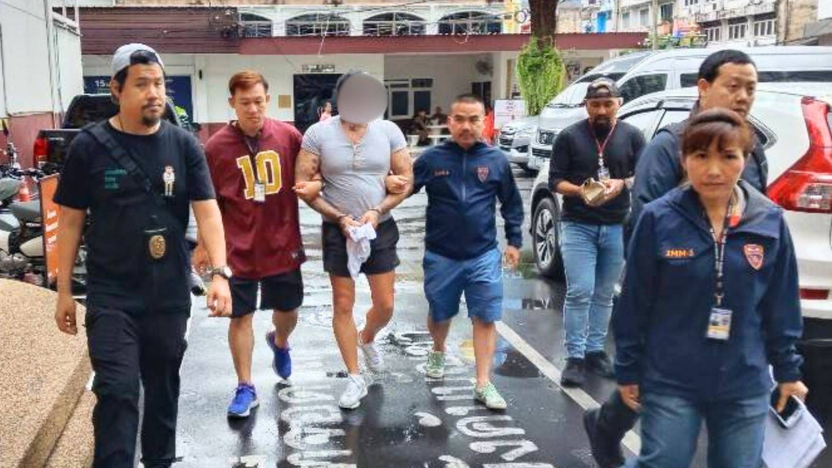 Police arrest a 40-year-old French national